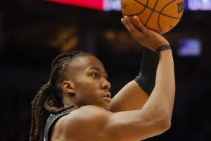 nba比赛现场照片