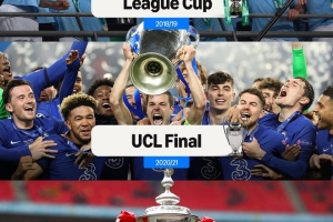 双蓝会！切尔西将第三次在决赛中交手曼城，此前两队各夺一个冠军
