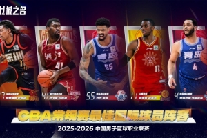 CBA最佳国际球员阵容：史密斯、迪亚洛、韦瑟斯庞、米奇、约翰逊