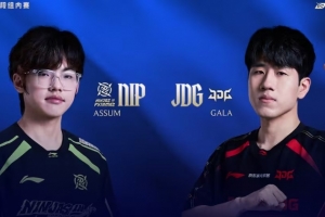 这也太稳了！小徐安蓓萨两刀一个 JDG极致运营首局赢NIP
