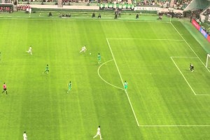 确实射的精采！实拍：哈达斯世界波让工体国安球迷感叹“真NB”